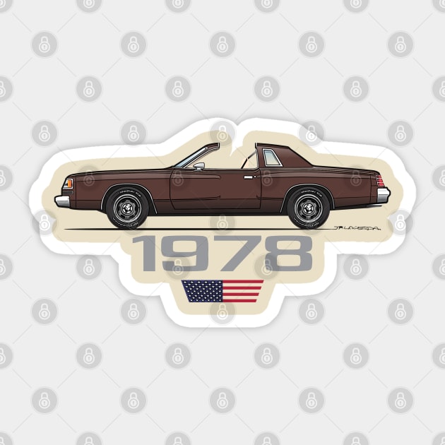 1978 T-Top Sticker by JRCustoms44